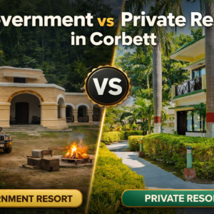 Government vs Private Resorts in Corbett