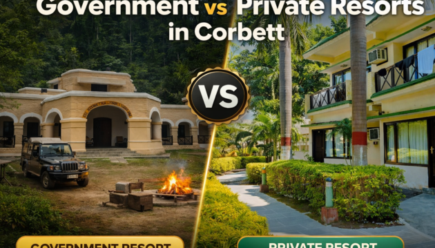 Government vs Private Resorts in Corbett