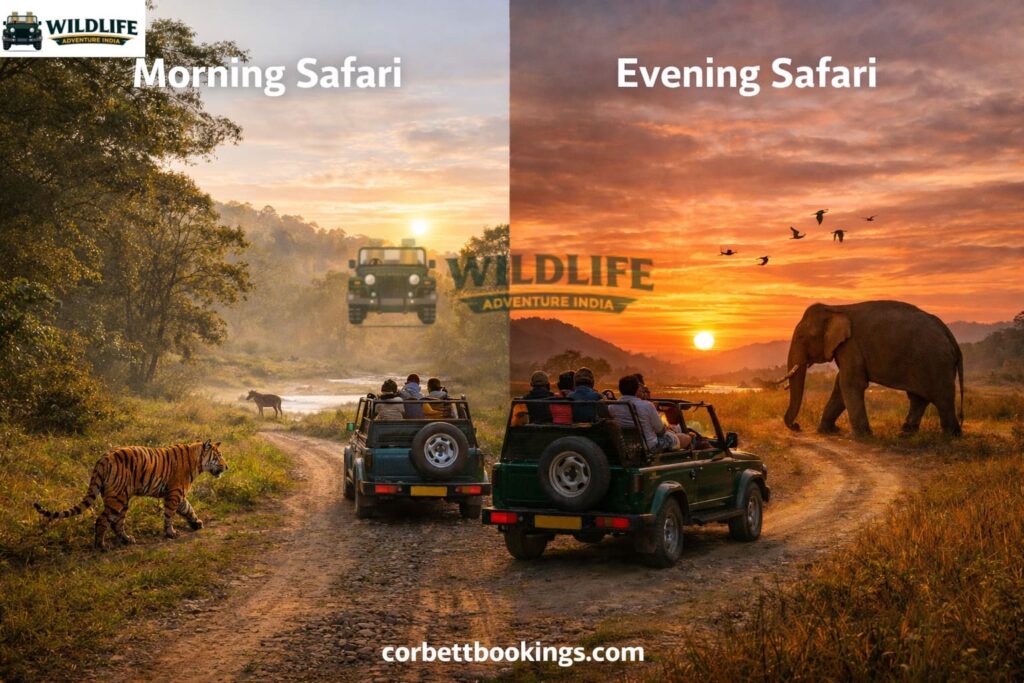 Morning vs Evening Safari in Jim Corbett: Which Is Better?