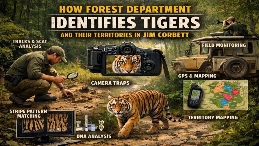How Forest Department Identifies Tigers and Their Territories in Jim Corbett