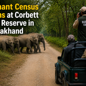 Elephant Census Begins at Corbett Tiger Reserve in Uttarakhand 