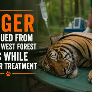 Tiger Rescued from Terai West Forest Dies While Under Treatment