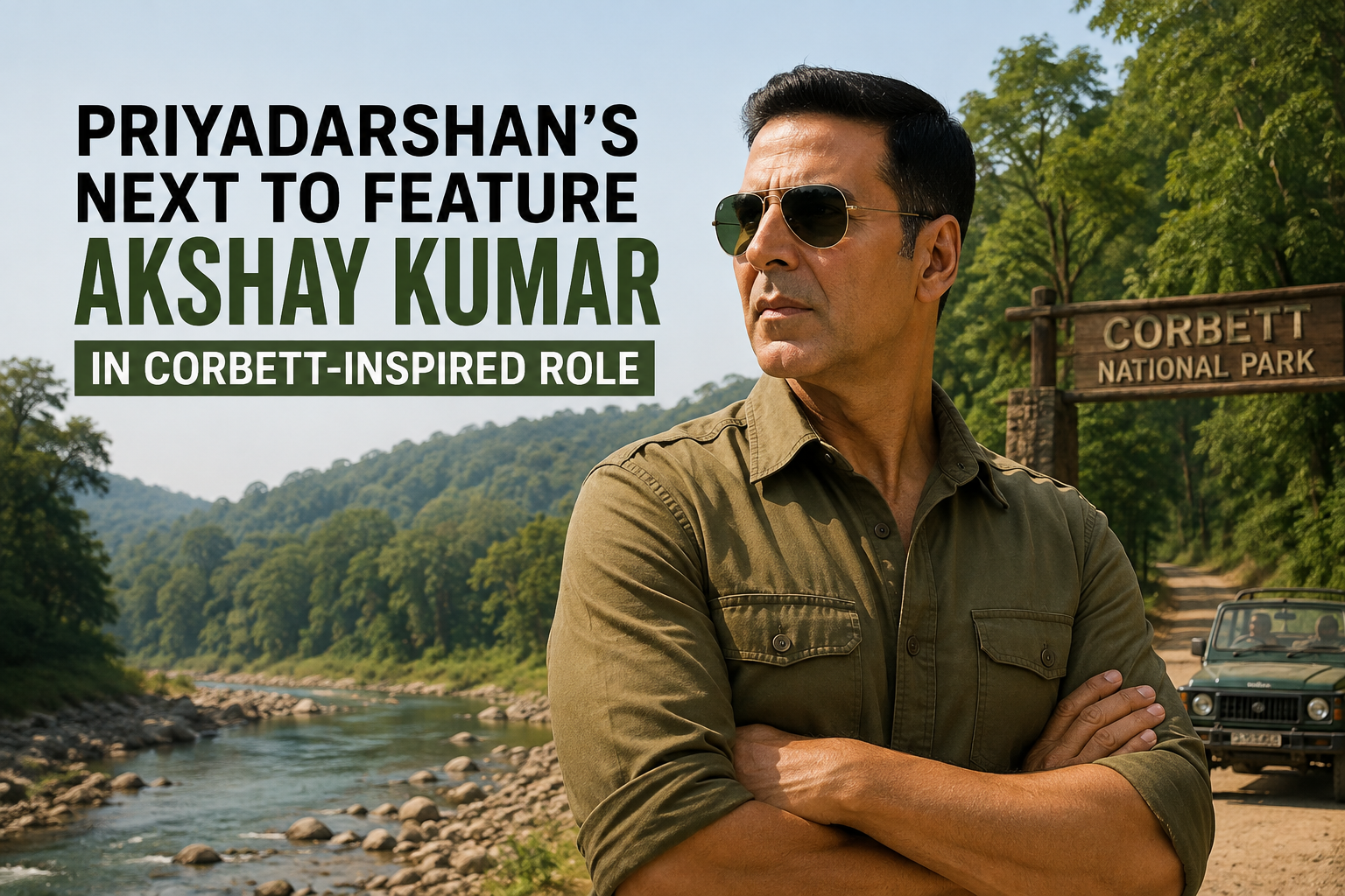 Priyadarshan’s Next To Feature Akshay Kumar In Corbett-Inspired Role 